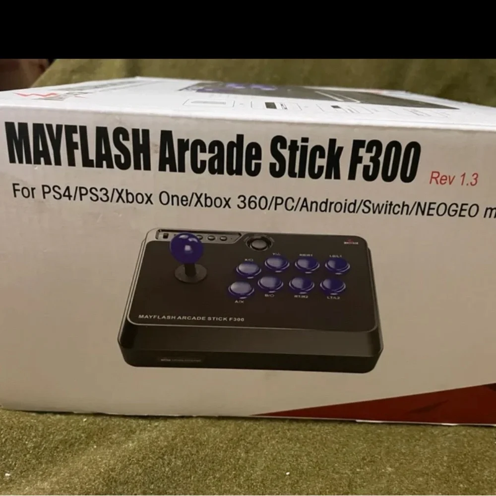 Mayflash F300 Arcade Stick Joystick for PS4, XBOX ONE, Nintendo Switch,PS3 NEW